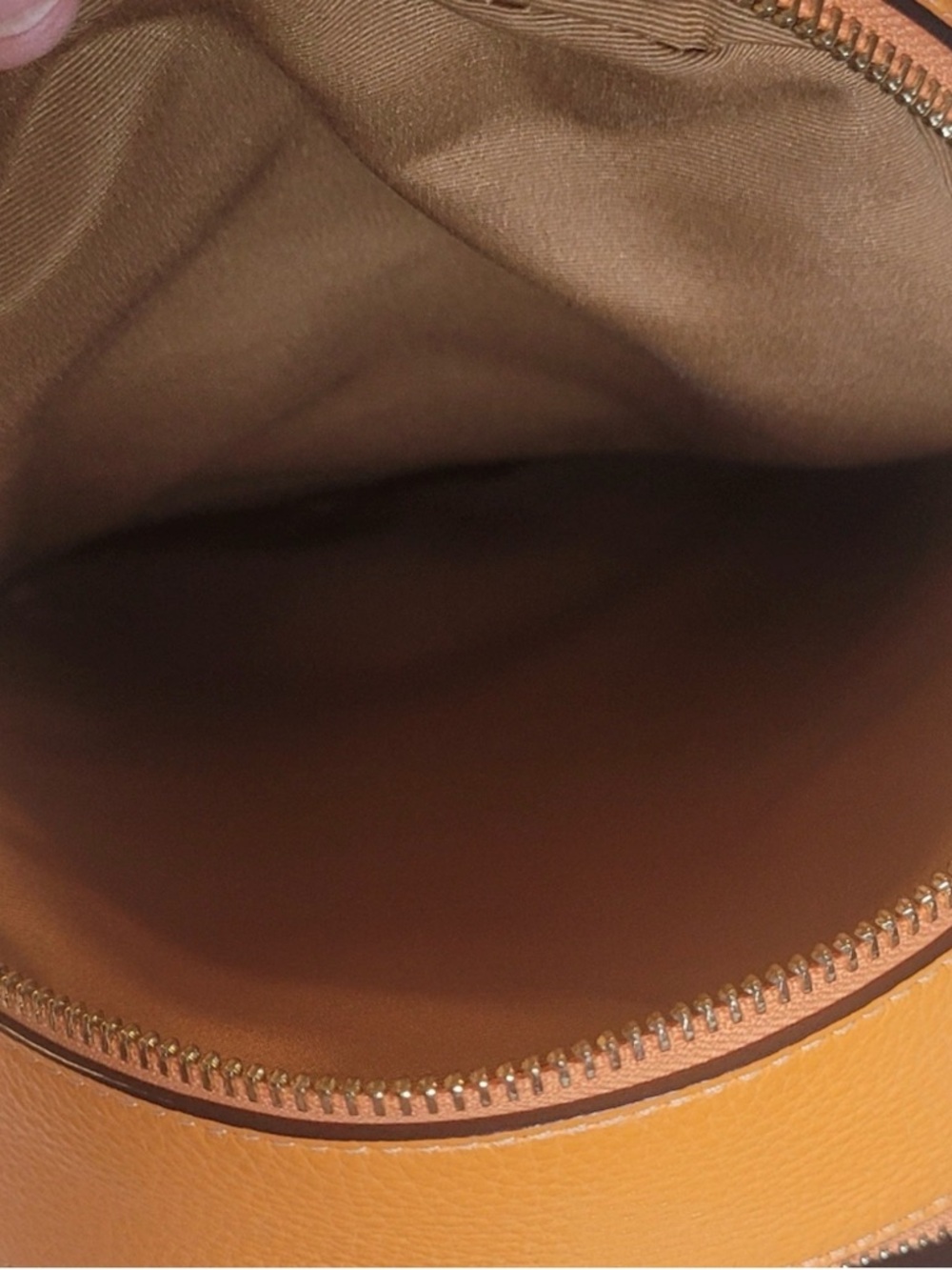 Coach Colorblock Andi Leather Backpack With Blue Wristlet EUC 🩷❤️🧡💙 Absolutely 🤩 - Picture 3 of 12